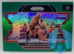 2022 Panini Prizm WWE Wrestling Fabian Aichner #3 Green Prizm